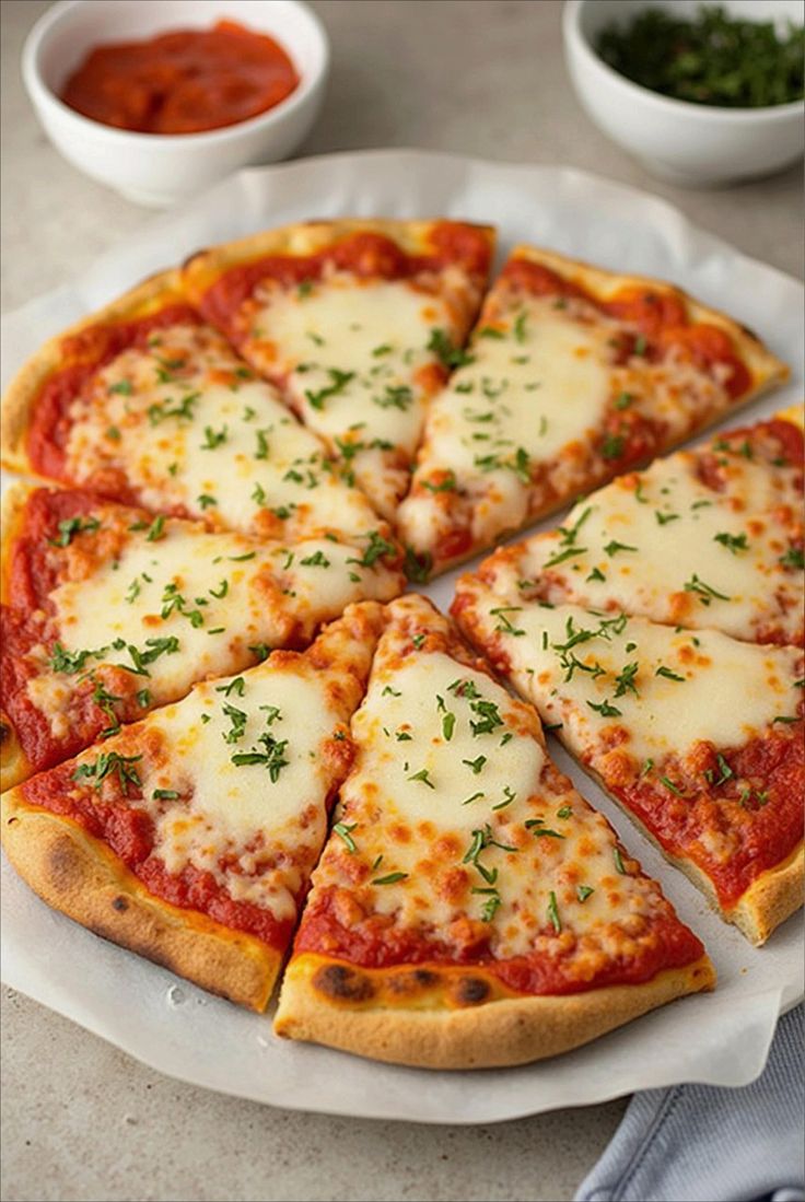 Pizza  margherita  grand